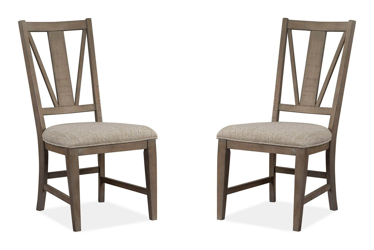 Paxton Place - Extendable Trestle Dining Table Set