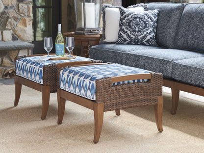 Harbor Isle - Ottoman - Dark Brown