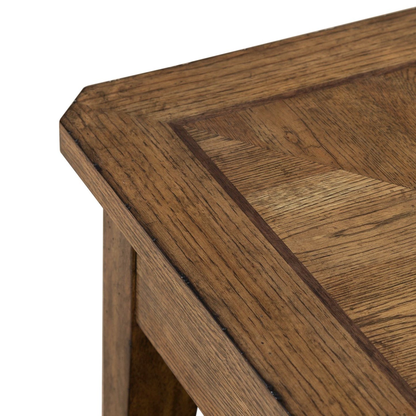 Carolina Park - End Table - Amber Brown