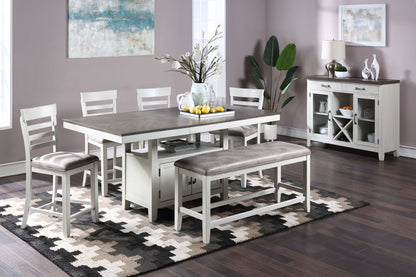 Richland - Counter Table Top - White