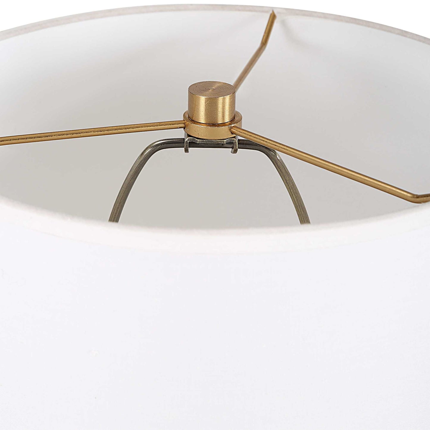 Lautoka - Brass Buffet Lamp