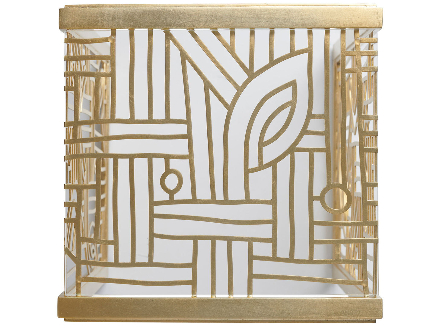 Palm Desert - Redford Metal Accent Table - Gold