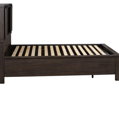 Thornwood Hills - Storage Bed Rails - Rock Beaten Brown