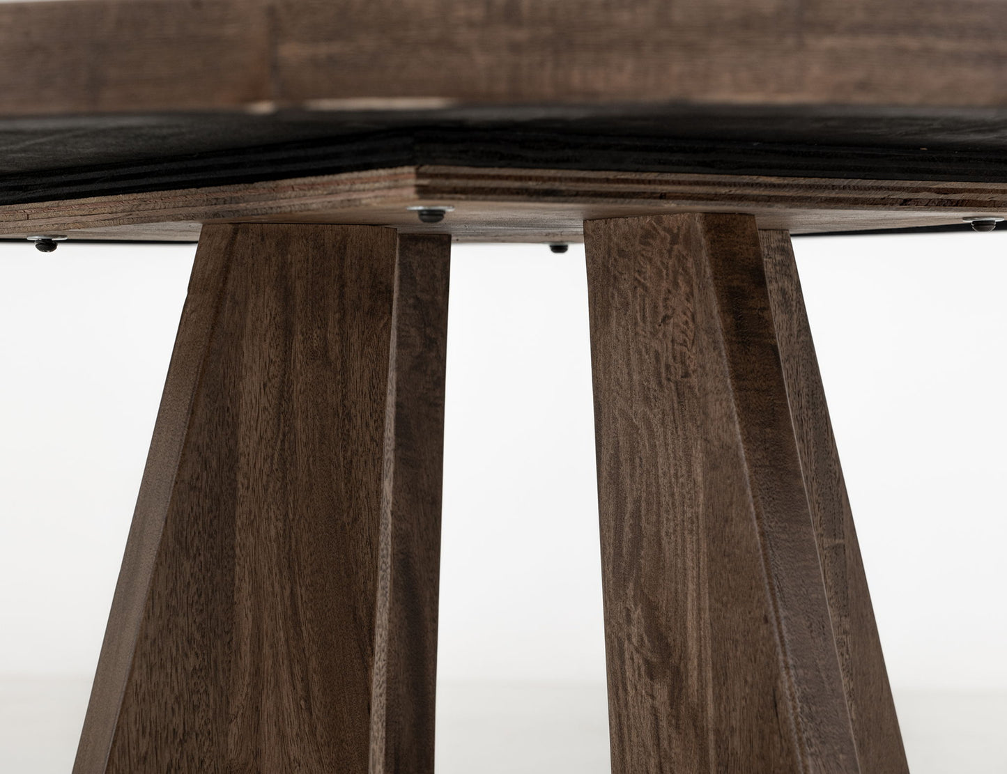 Balam - Cross Table Base - Dark Brown