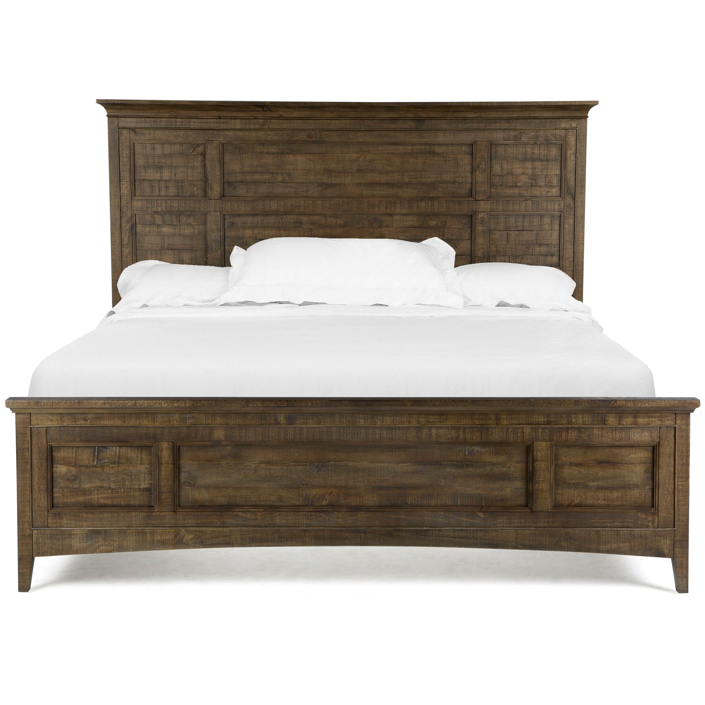Bay Creek - California King Panel Bed Regular Rails - Toasted Nutmeg