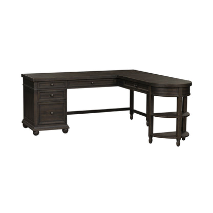 Harvest Home - L Shaped Desk - Chalkboard