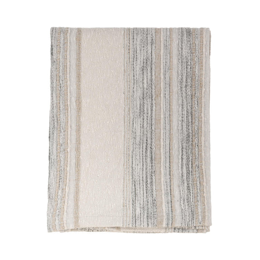 Rockport - 50" x 70" Throw - Ivory Multi