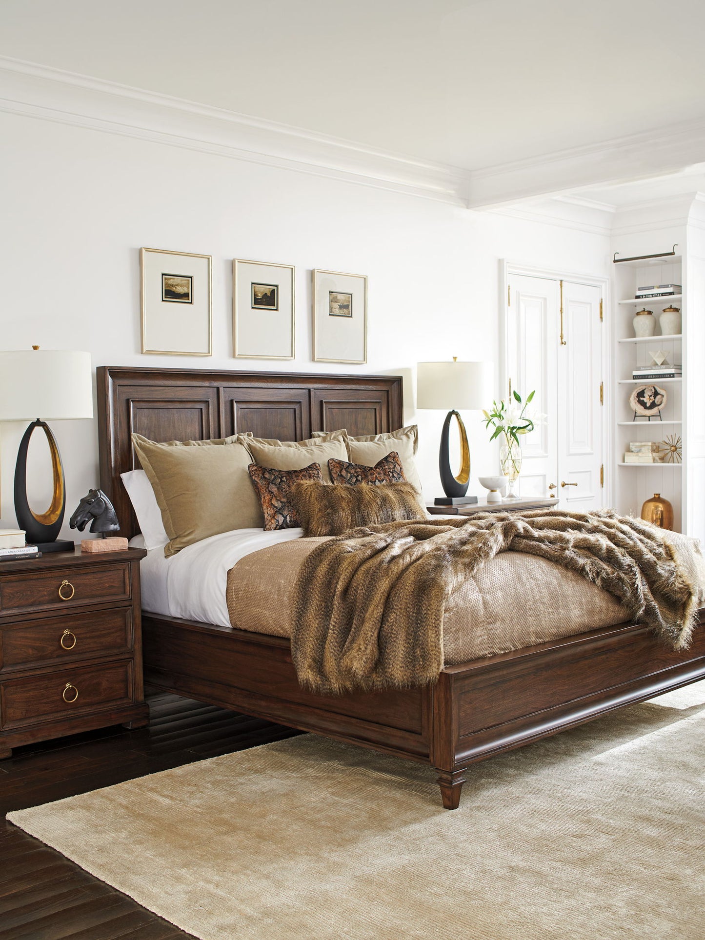 Silverado - Napa Nightstand - Dark Brown