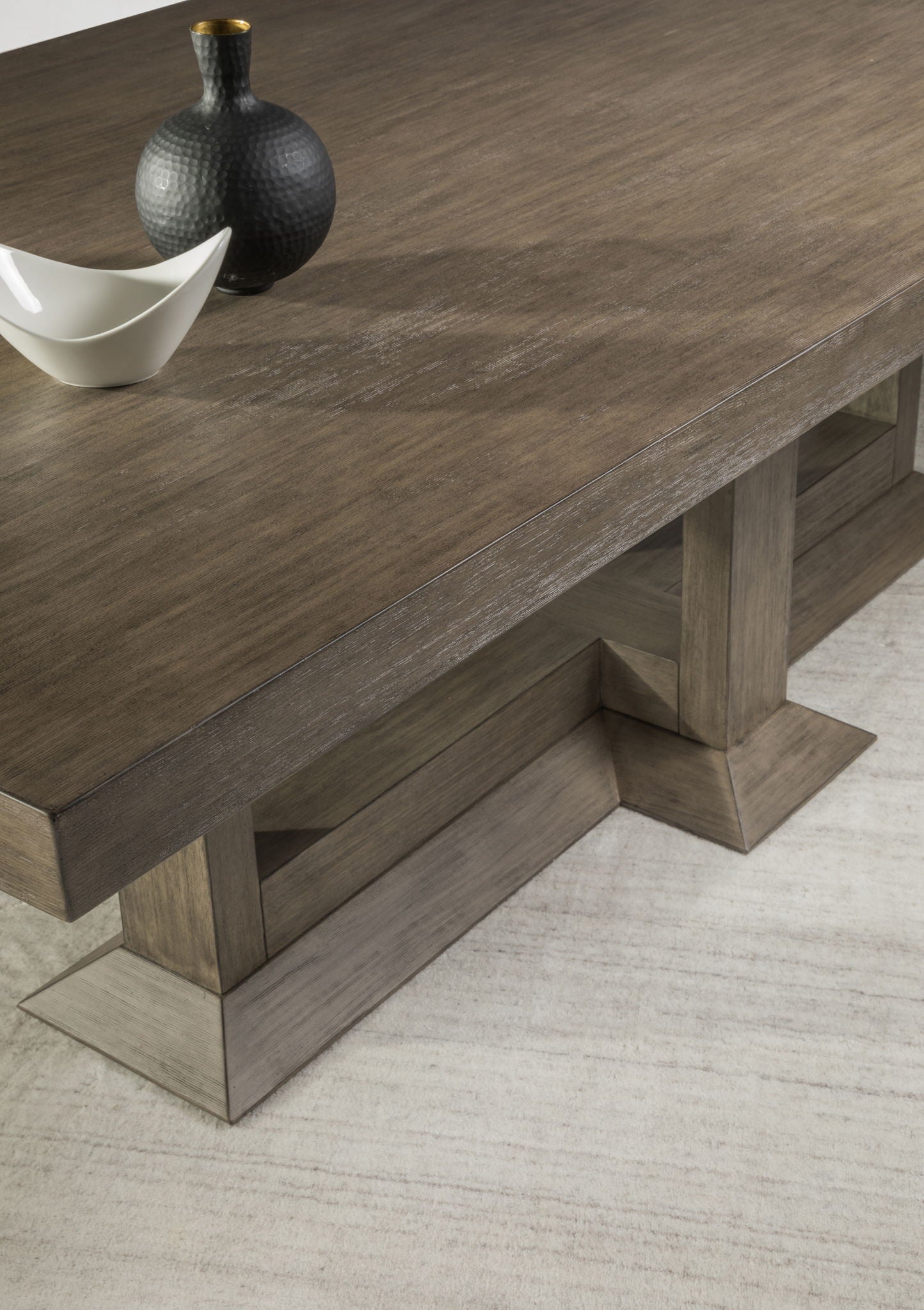 Cohesion Program - Emissary Rectangular Dining Table - Dark Brown