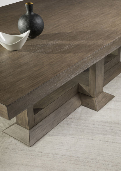 Cohesion Program - Emissary Rectangular Dining Table - Dark Brown