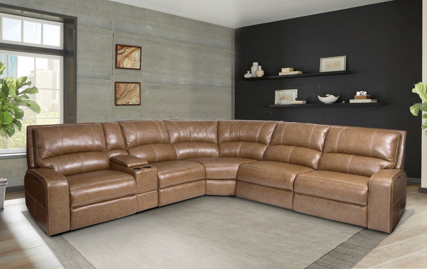 Swift - Entertainment Console - Bourbon