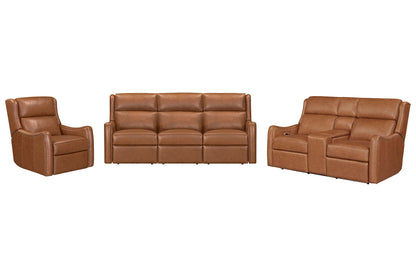 Channing - Power Zero Gravity Sofa P3 - Renaissance Cinnamon