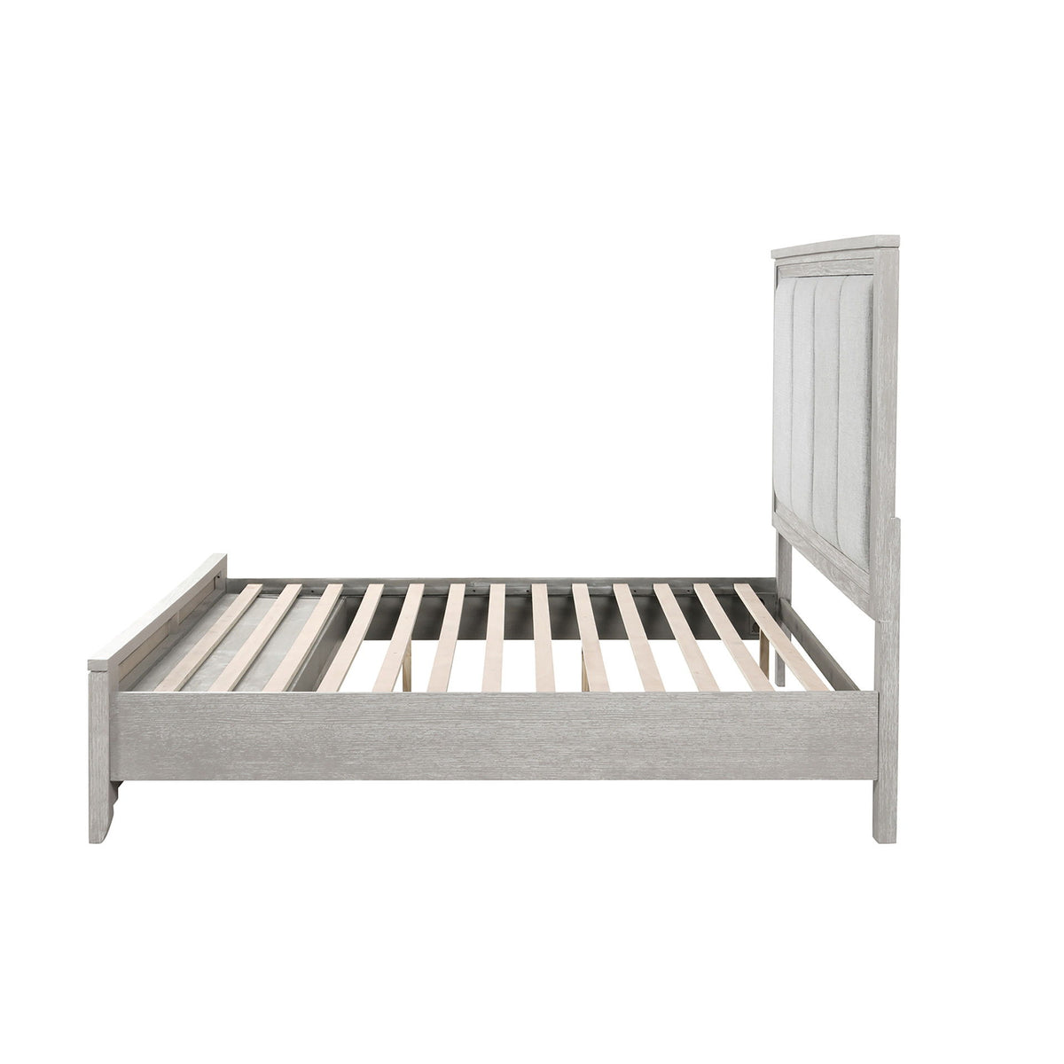 Fiona - 5/0 Queen Headboard - Mist Gray