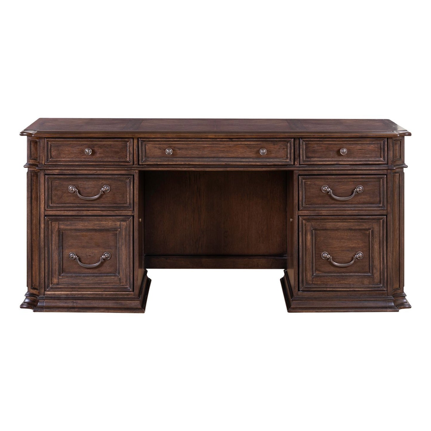Providence Park - Jr Executive Credenza Base - Chateau Brown