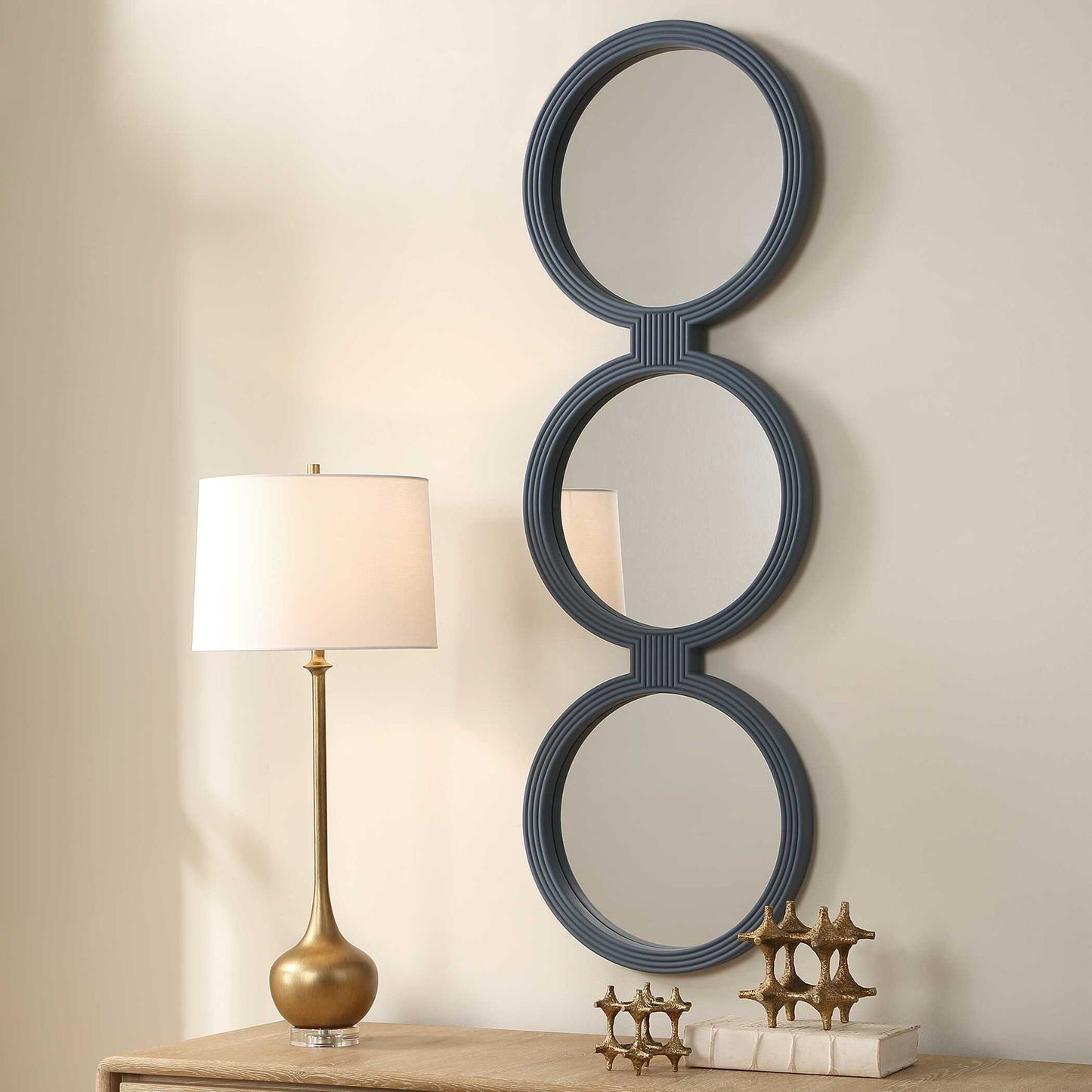 Going In Circles - Mirror - Blue Gray