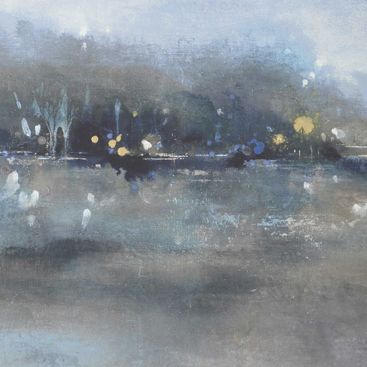 Thinking Of You - Landscape Prints (Set of 2) - Light Gray