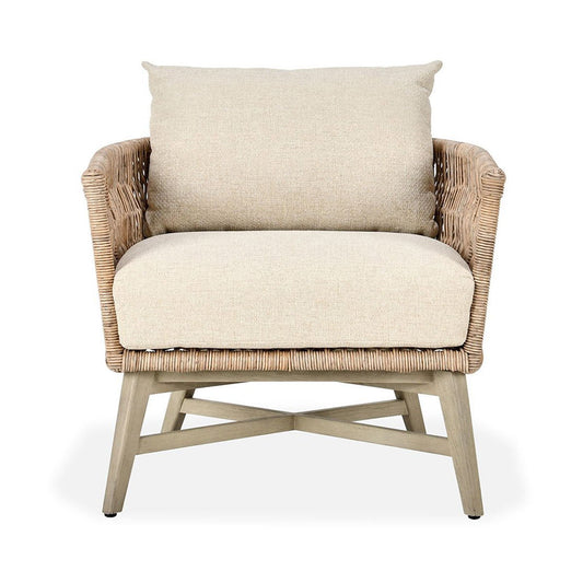 Collins - Outdoor Accent Chair - Natural / Sand