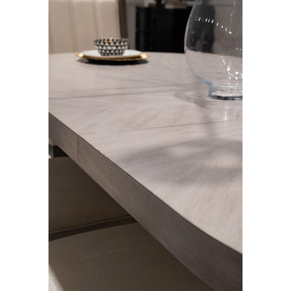 Hepburn - Oval Dining Table Base - White