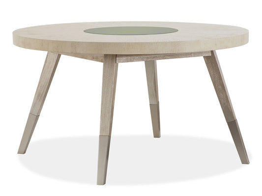 Lenox - Round Dining Table - Acadia White