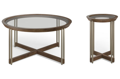 Elora - Round Cocktail Table Set