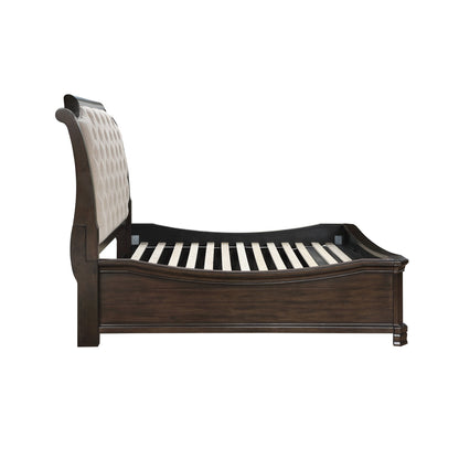 Lyndhurst - 6/6 King Headboard - Walnut