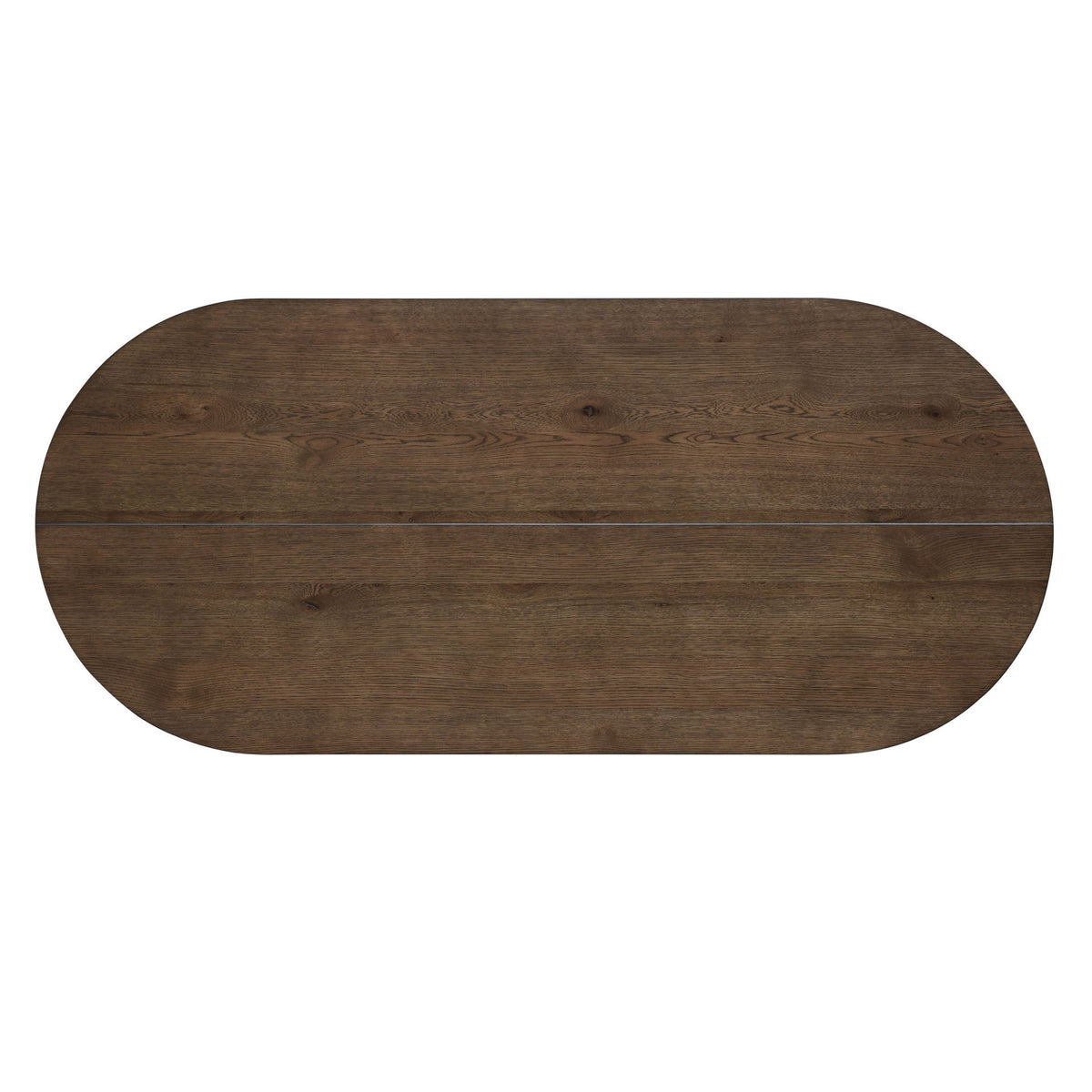 Kody - 79" Oval Dining Table Top - Dark Walnut