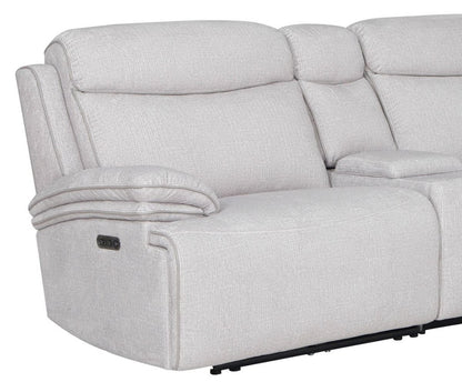 Alpine - Power Left Arm Facing Zero Gravity Recliner P2 - Airy Snow
