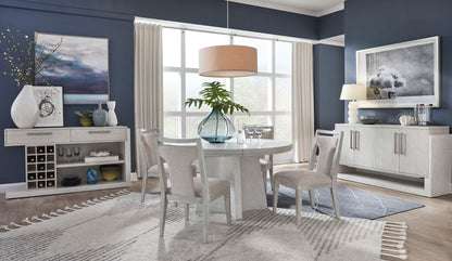 Lorelei - Extendable 54" Round Dining Table Set