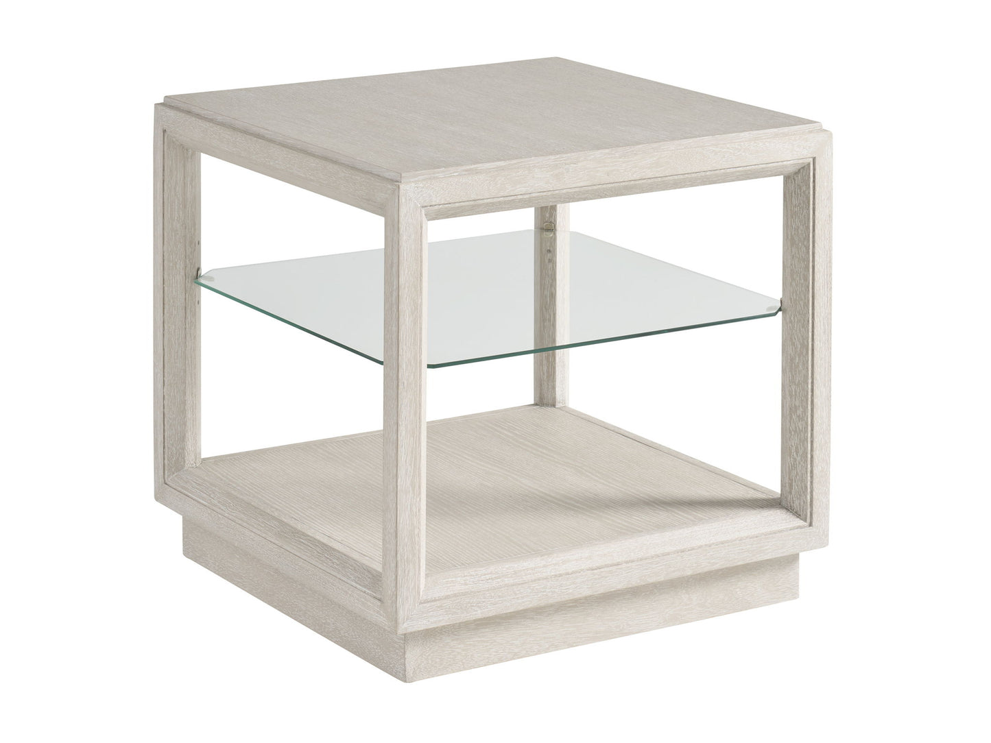 Copacabana - Altura Square End Table - White
