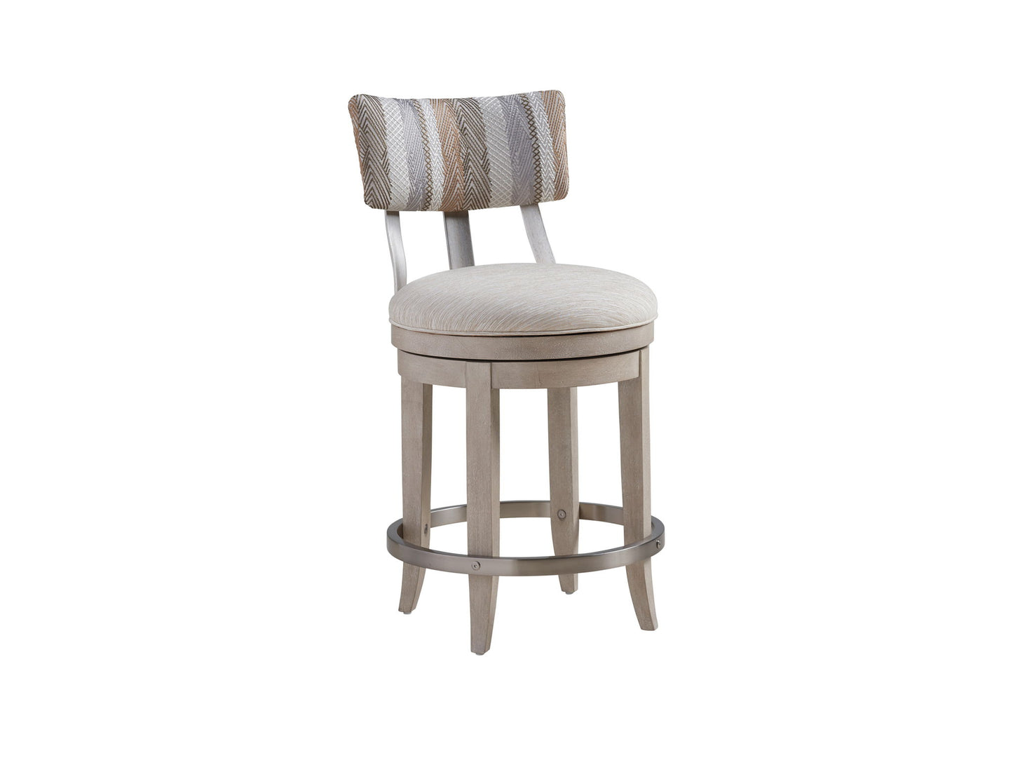 Malibu - Cliffside Swivel Upholstered Stool