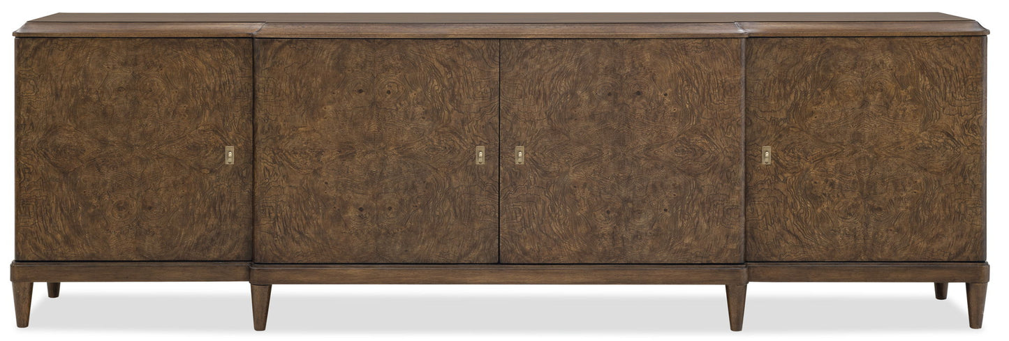 Melange - Burleigh Entertainment Console - Dark Brown