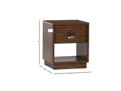 Selena - Open Nightstand - Brown