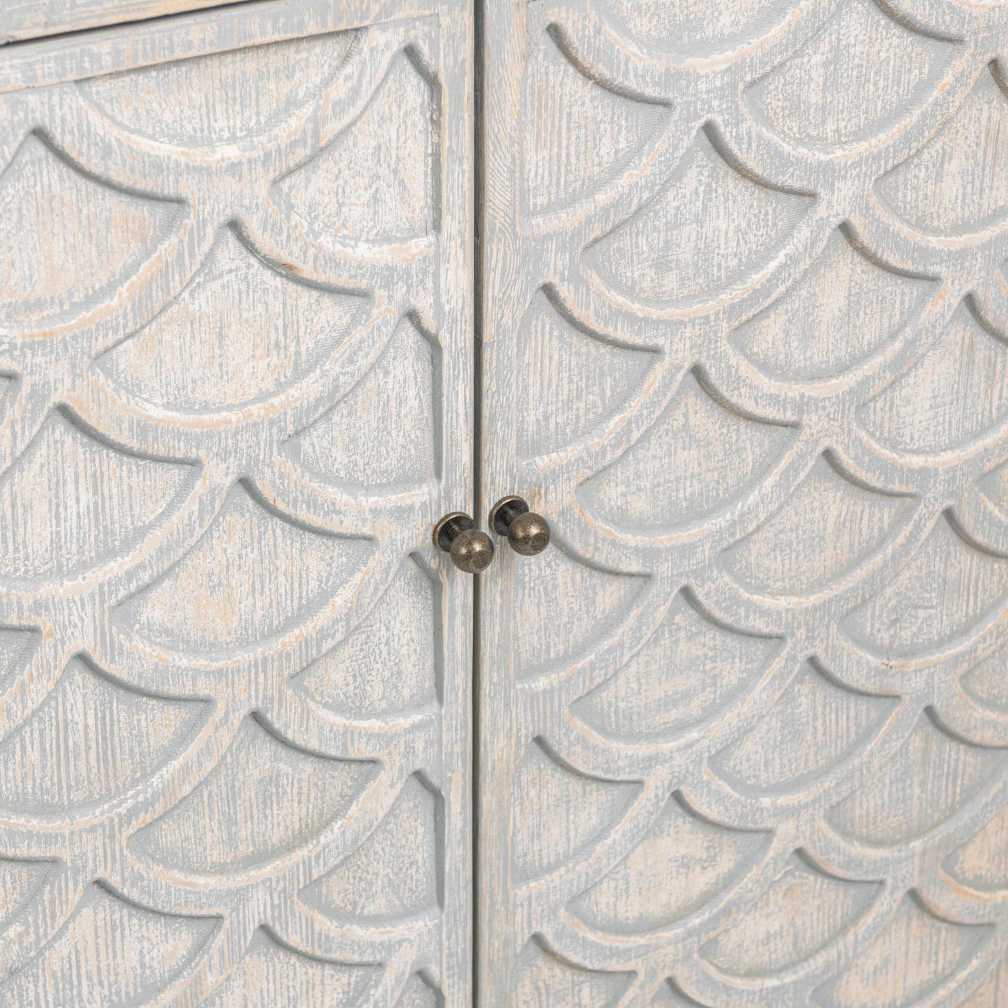 Malibu - 8 Door Cabinet - Blue Washed