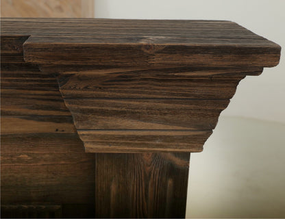 Desire - King Footboard - Mahogany Brown