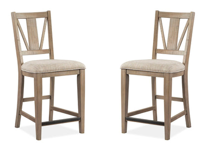 Paxton Place - Extendable Counter Height Dining Table Set