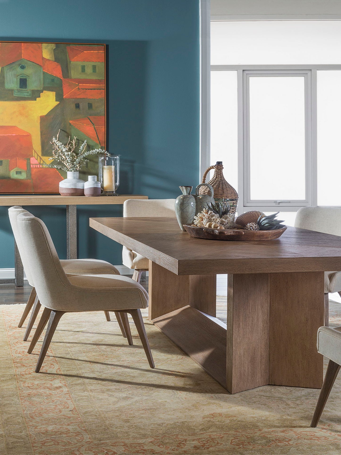 Signature Designs - Liason Rectangular Dining Table - Dark Brown