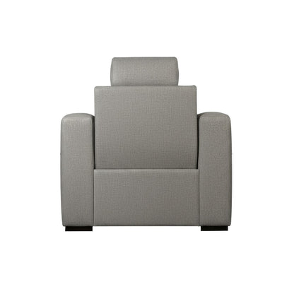 Archer - Loveseat With Power Footrest & ZW - Hampstead Dove