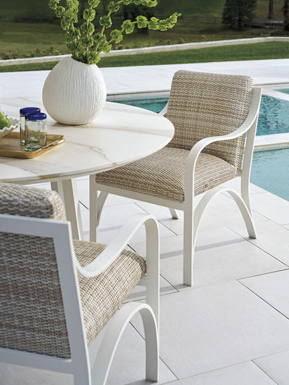 Sand Dune - Round Dining Table - Gray
