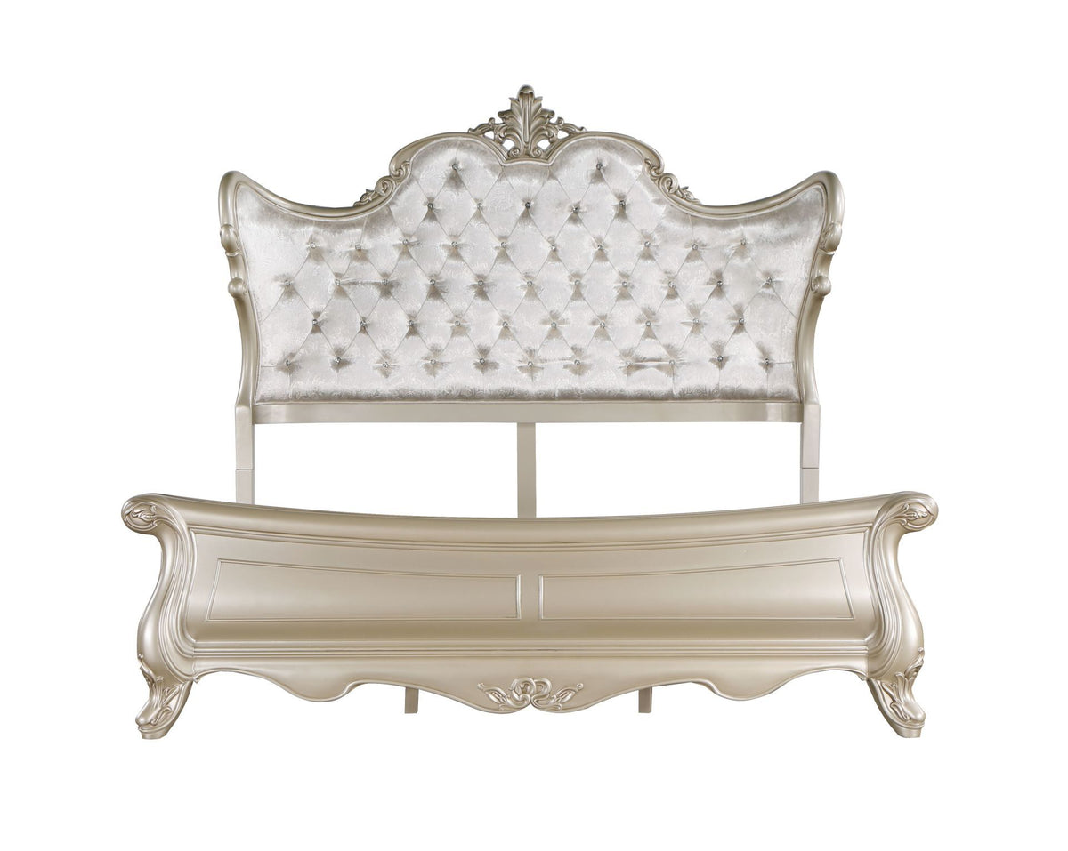 Monique - 5/0 Queen Headboard - Champagne
