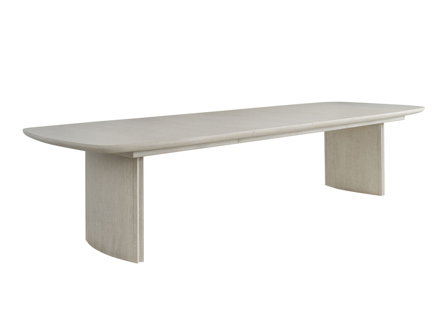 Copacabana - Amador Double Pedistal Dining Table - White