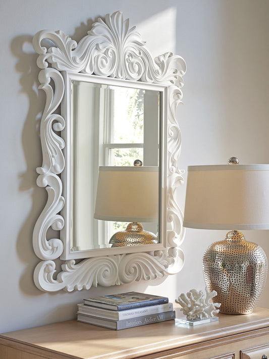 Villa Blanca - Aries Mirror - White