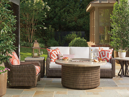 Cypress Point Ocean Terrace - Side Table - Dark Brown