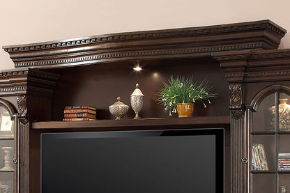 Bella - Bridge, Shelf And Lower Back Panel Extension - Vintage Sienna