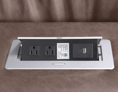 Lawson - Power Reclining Sectional With Adjustable Headrests