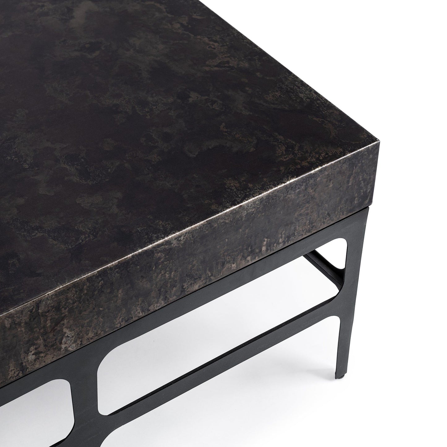 Adela - Coffee Table - Rust Noir