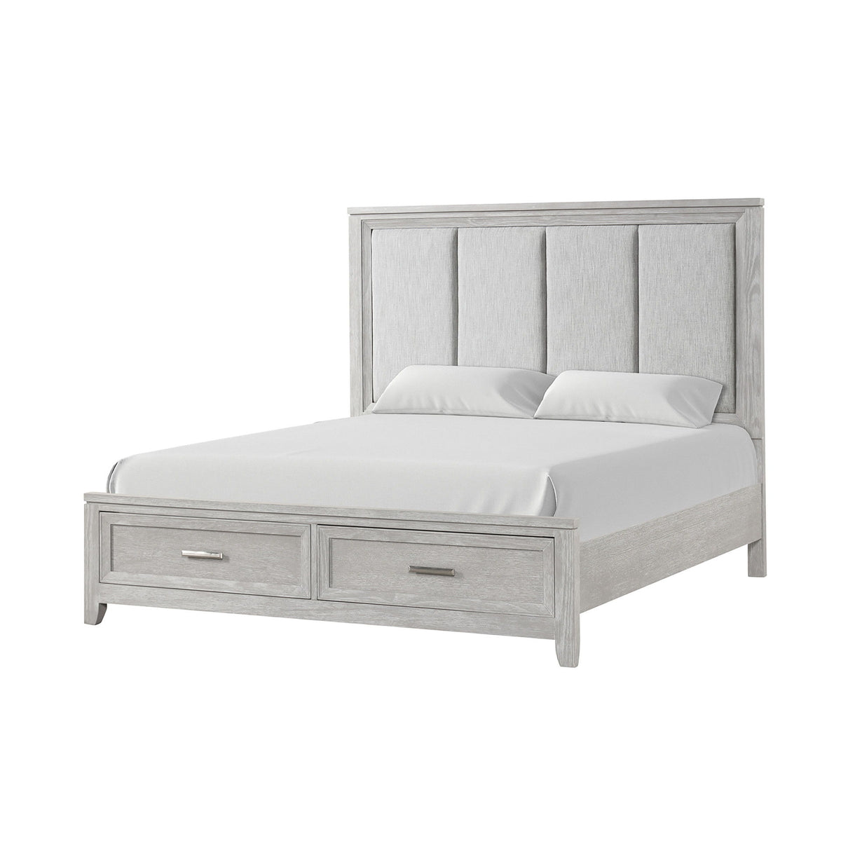Fiona - 6/6 - 6/0 Eastern King / Western King Headboard - Mist Gray