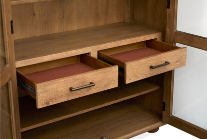 Woodward - Display Cabinet - Dark Clove
