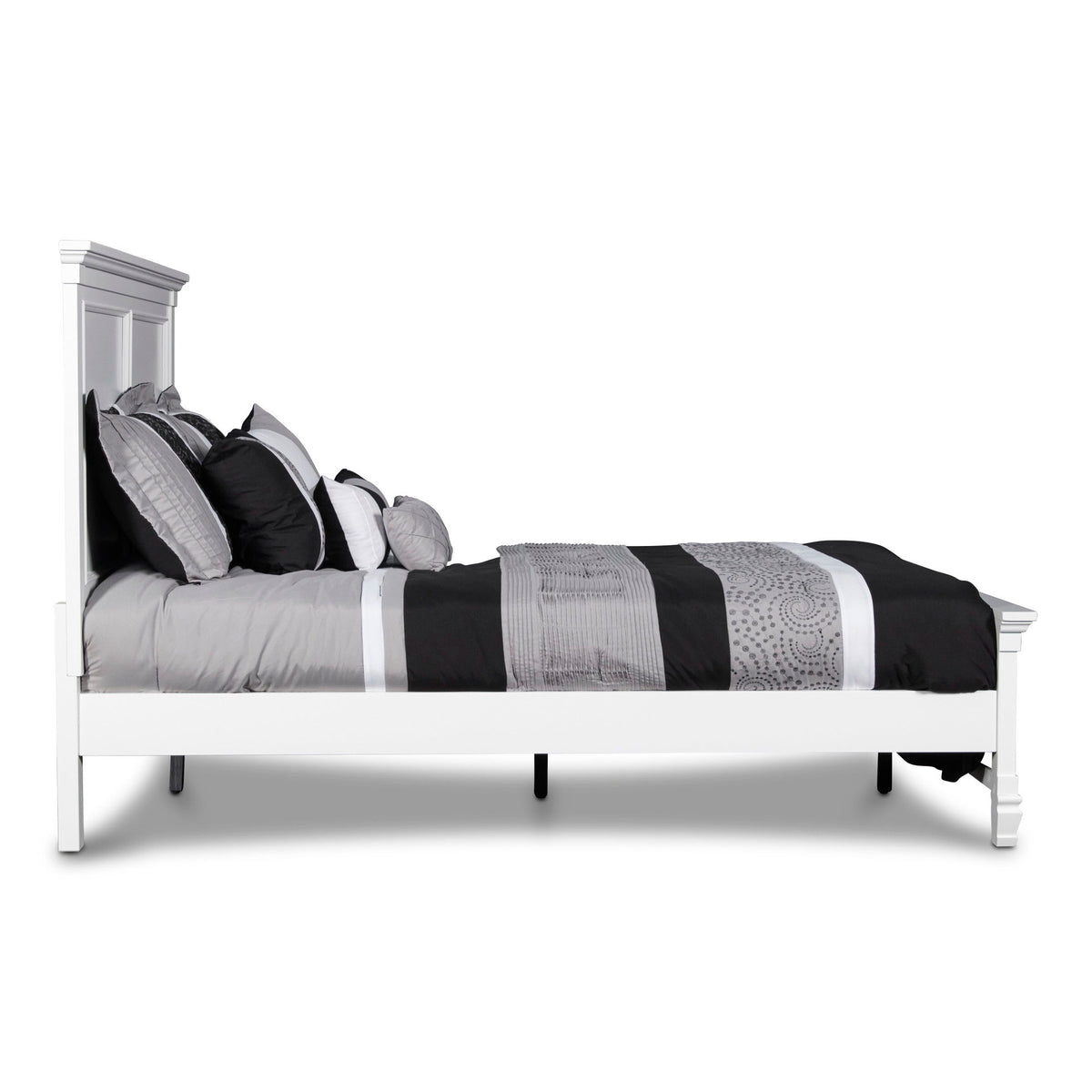 Tamarack - 4/6 Full Headboard, Footboard & Slats - White
