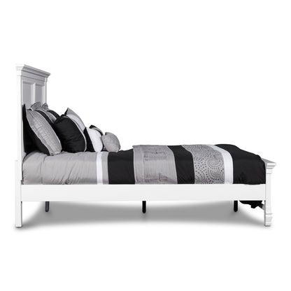 Tamarack - 4/6 Full Headboard, Footboard & Slats - White