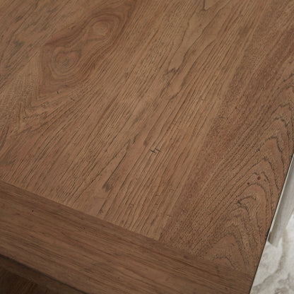 Farmhouse Reimagined - Trestle Table Top - Antique White / Chestnut Tops